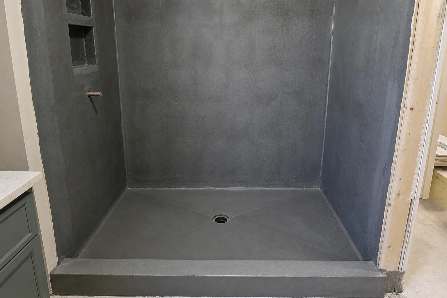 Bathroom waterproofing membrane and shower pan