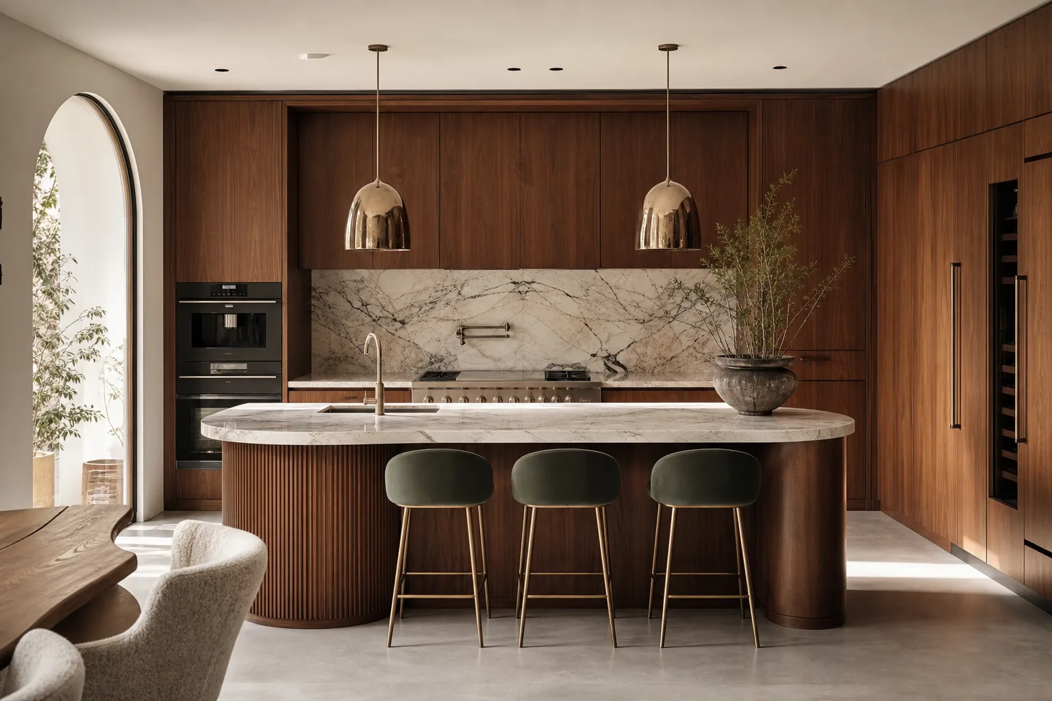 Fully custom kitchen remodel with bespoke cabinetry and luxury finishes