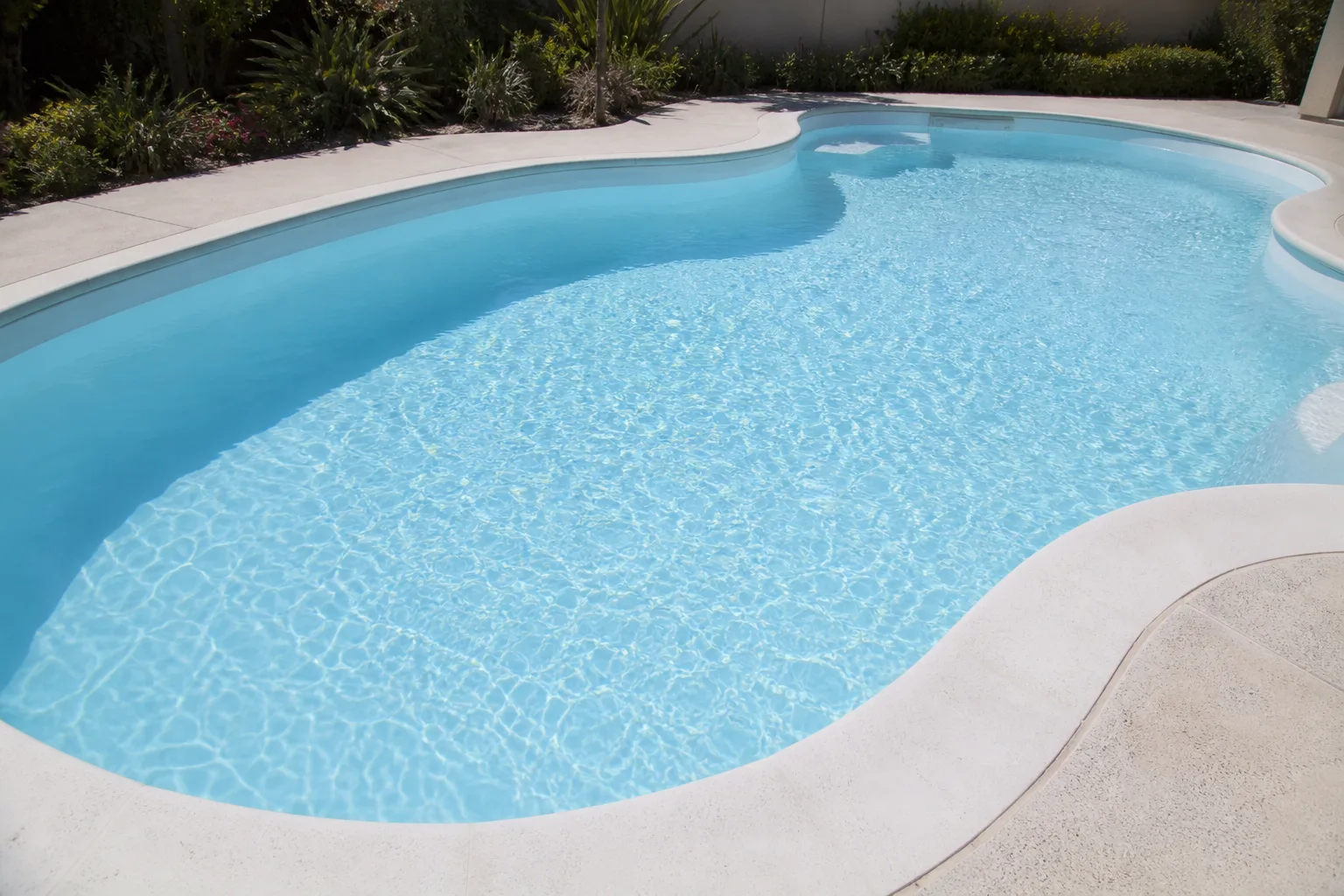Plaster pool remodel finish