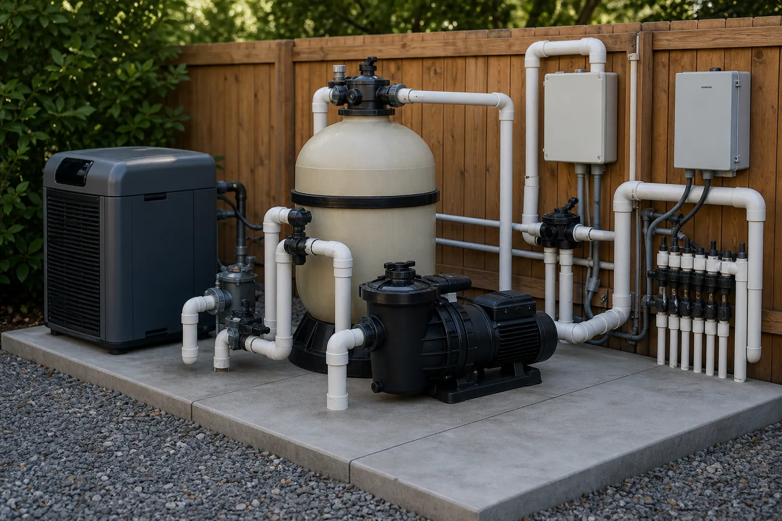 Pool equipment and systems upgrade